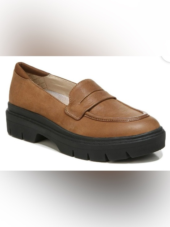 Dr. Scholl's Shoes - Women’s Comfort Penny Loafers 9M Brown Preppy Slip On Career
